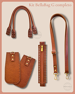 Kit BellaBag G (completo) Bolsa Duna @artluna1