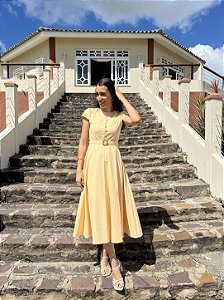 Vestido Elisabeth na cor Pêssego Suave