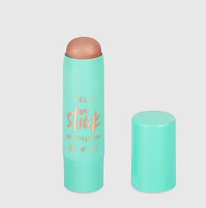 Shine & Glow – Iluminador Em Stick – Vizzela - cor 03 Perolado Rose Gold