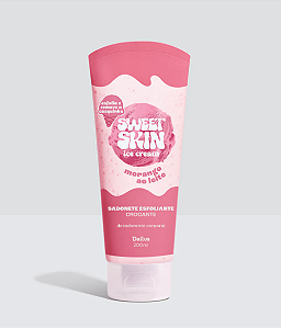 Sabonete esfoliante crocante (MORANGO AO LEITE) – Sweet Skin ice cream