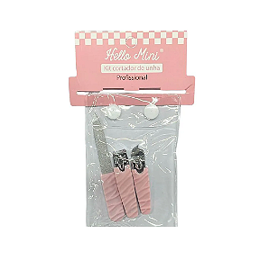 Kit Cortador de Unha C/3 Unid - Hello Mini
