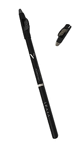 Lápis de Olho Preto Com Apontador - Vivai