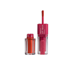 Batom Duo Lip Twice - Lt10 Ruby Rose