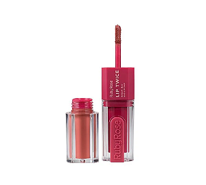 Batom Duo Lip Twice - Lt20 Ruby Rose