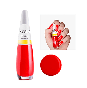 Esmalte Impala Cremoso A Cor da Sua Moda Tomate