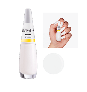 Esmalte Impala Cremoso A Cor da Sua Moda Branco
