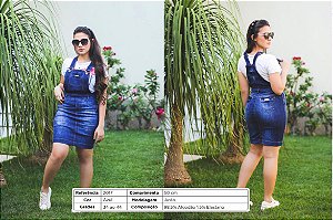 2017 SALOPETE JEANS JUSTA 50CM
