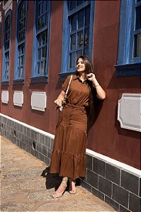 SAIA VECCHI JEANS MODA EVANGÉLICA EXCLUSIVA(260180) SAIA LINHO 75CM