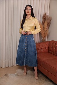 SAIA VECCHI JEANS MODA EVANGÉLICA EXCLUSIVA(260182) SAIA JEANS 85CM