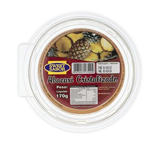 Abacaxi Cristalizado 170g