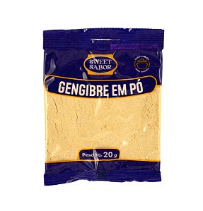 Gengibre Em Pó 20g