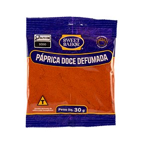 Páprica Doce Defumada 30g