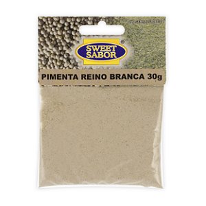 Pimenta Reino Branca Moída 30g