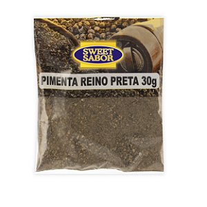 Pimenta Reino Preta Moída 30g