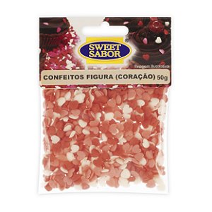 Confeitos Figura (Coração) 50g