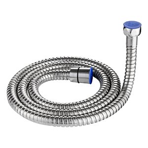 KIT 5 - Mangueira Flexível Premium para Ducha Higiênica Aço Inox Polido e EPDM 1,20