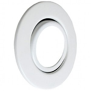 Spot P/ Lâmpada Mini Dicroica Branco Alumínio Redondo