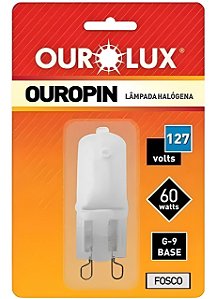LÂMPADA HALÓGENA 127V 60W G9