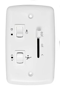 CONTROLE VENTILADOR CHAVE DESLIZANTE BIVOLT 3 VELOCIDADES