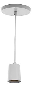PENDENTE LÂMPADA BRANCO COPINHO SILICONE