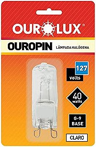 LÂMPADA HALÓGENA 127V 40W G9