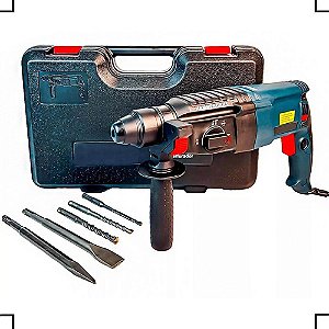 Martelete Rotativo Rompedor 960w 12 Pçs Furadeira De Impacto