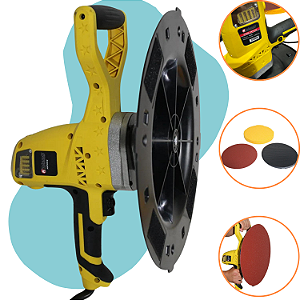Máquina Para Piso Reboco Desempenadeira Elétrica 220v 1050w