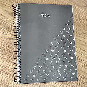 Caderno Universitário 10 Matérias 160 Folhas - Mickey Arts Office - cores