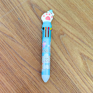 Caneta 10 cores Patinha