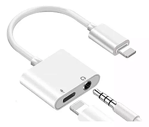 Adaptador dois em um para carregamento e ouvir músida, duplo lightning TGS Tech MHQ30