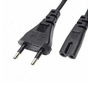Cabo Fonte para TV,DVD PLAYER, LAPTOP, MONITOR Aoweixun Orversion PO-01 Preto