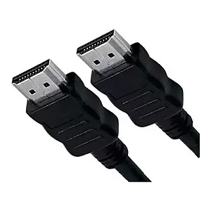 Cabo HDMI 1m H'maston Preto MU-06 2 x HDMI Macho