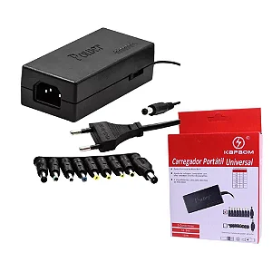 Carregador Portátil Universal, Kapbom, 9 conectores, 120W Preto 7490815310