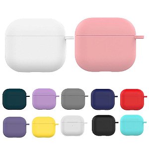 Case para fone de ouvido airpods várias cores