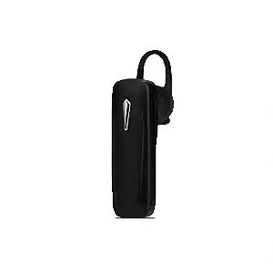 Headset Bluetooth Stereo Earbud Uniauricular A-163 Wireless 32 Ohms Preto