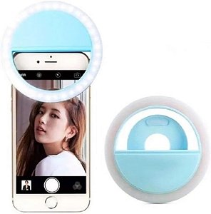 Selfie Light Luz mini para Smarthphone MiniQ Azul YT2007