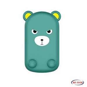 Suporte para celular e tablet dobrável, ajustável Ursinho Verde XDH19