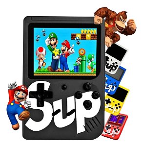 Mini Game Portátil 400 Jogos Super Console Controle Retro