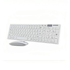 Teclado Keyboard Da marca Verde Wirelles Branco Com mouse KIT teclado + Mouse sem fio VERDE LEY-171/JP-01