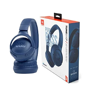 Fone de Ouvido Bluetooth JBL Tune 510BT Pure Bass Azul
