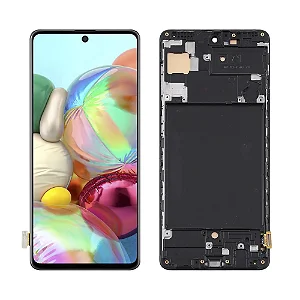 Tela com display e com aro Samsung Galaxy A71 / A71s