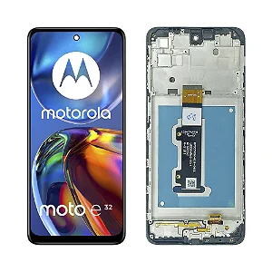 Tela com display e com aro Motorola Moto E32