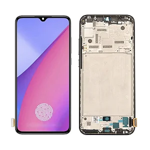Tela com display , com aro e falante auricular Xiaomi Mi CC9E