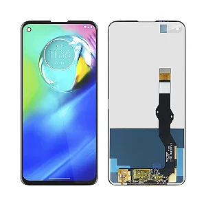 Tela com display e sem aro Motorola Moto G8 Power