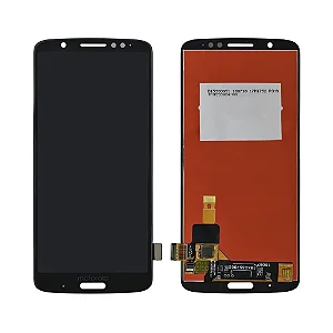 Tela com display e sem aro Motorola Moto G6 Plus