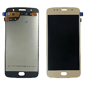 Tela com display e sem aro Motorola Moto G5S Bege