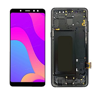 Tela com display e com aro Samsung Galaxy A08