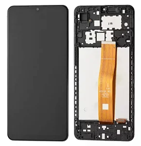 Tela com display com aro para Samsung Galaxy A02