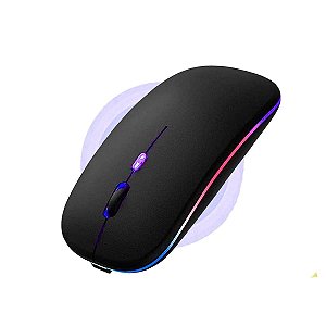 Mouse Wireless sem fio Preto