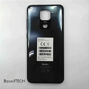 Tampa traseira Xiaomi Redmi Note 9 Preto